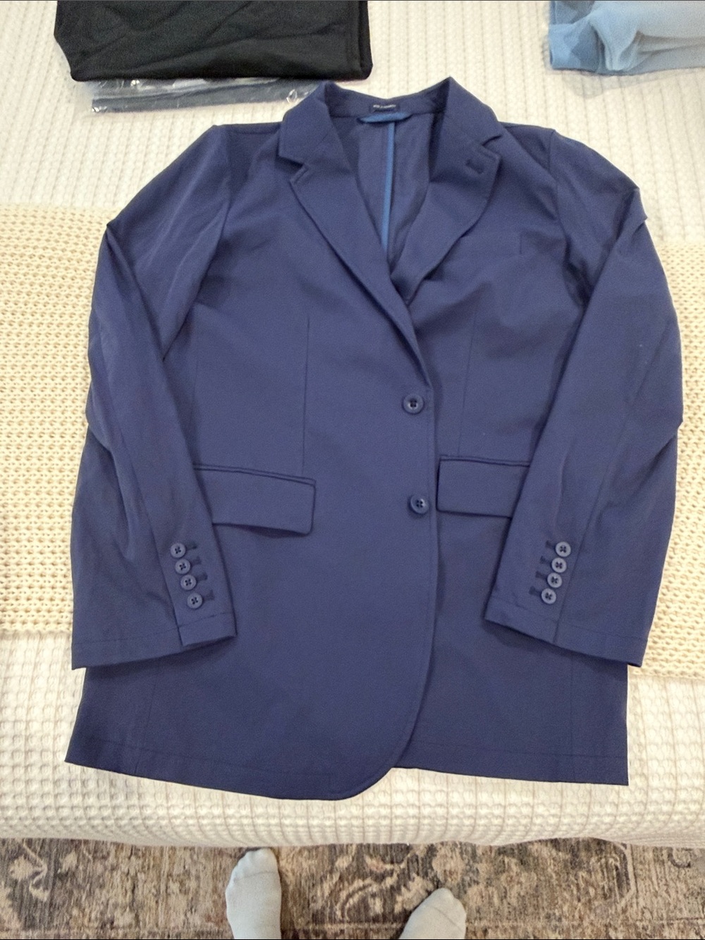 Vineyard Vines Navy Boy’s Two-Button Blazer